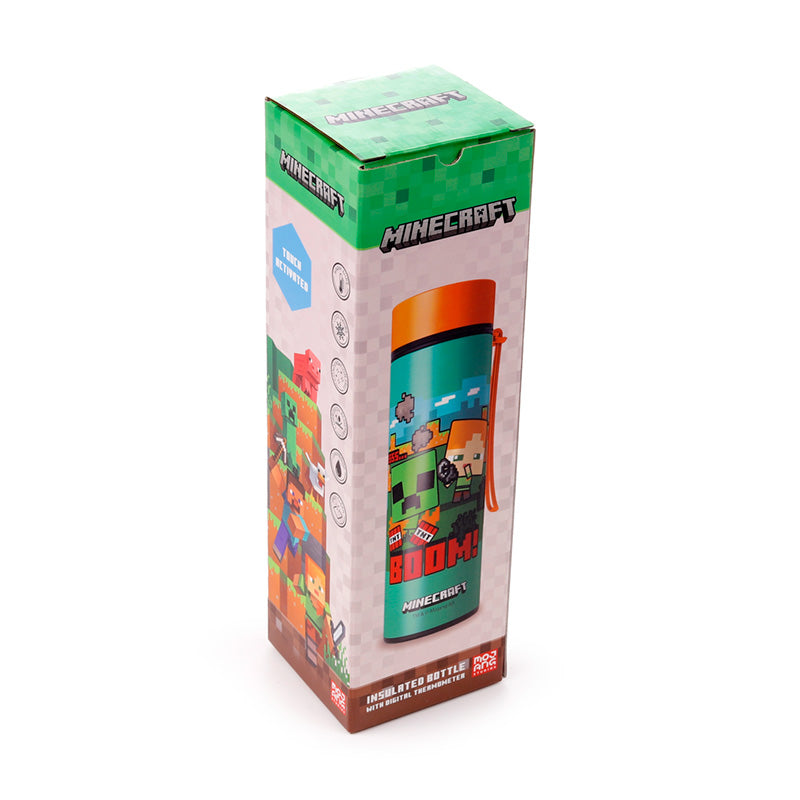 Minecraft Chibi Hot & Cold Digital Thermometer Bottle BOT375