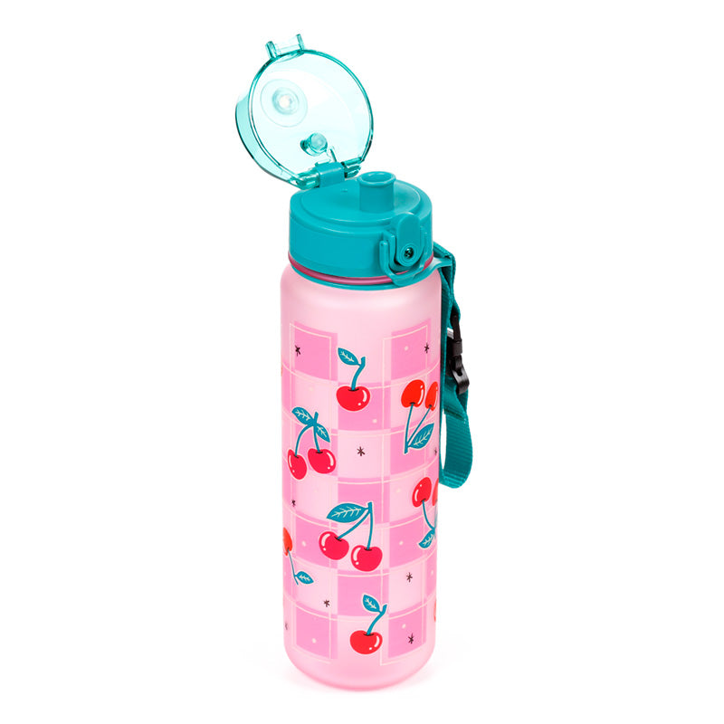 Cherry Pop Top 600ml Shatterproof Bottle BOT395