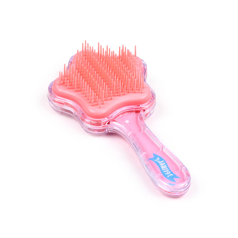 Unicorn Magic Star Shaped Glitter Hair Brush BRU39