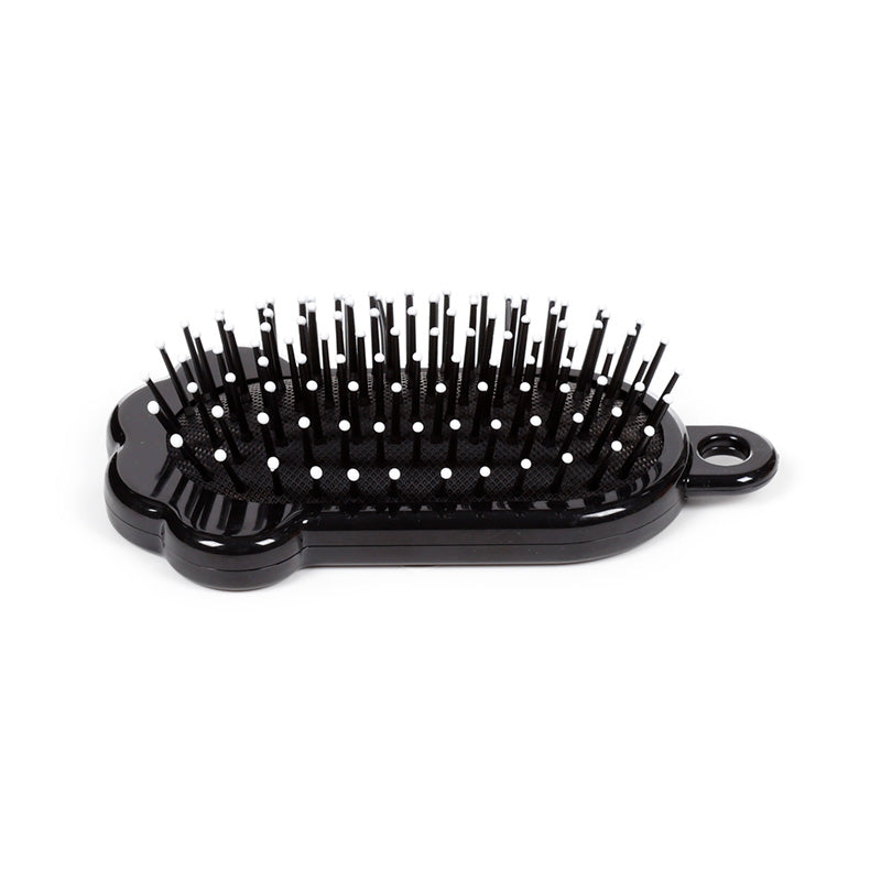 Lucky the Black Cat Paw Shaped Hair Brush BRU42