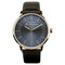Ben Sherman Black Strap Blue Sunray Dial Gents Watch BS099UB