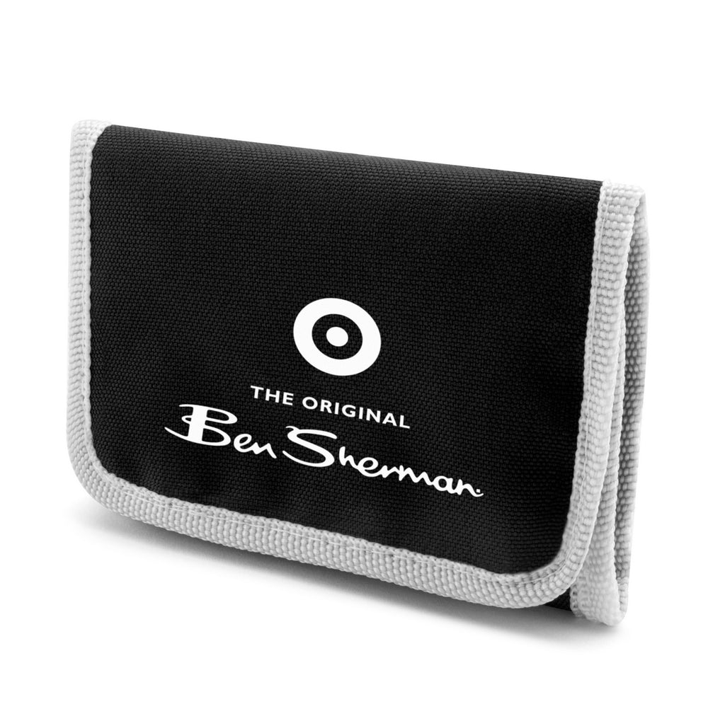 Ben Sherman Gift Set Silver Bracelet Watch Black Dial Kids Watch BSK005BSMG