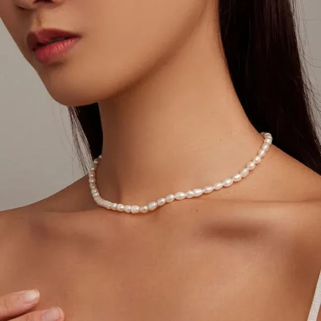Freshwater Pearl Beaded Choker