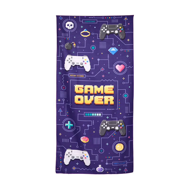 Game Over Microfibre Beach Towel BTOW10