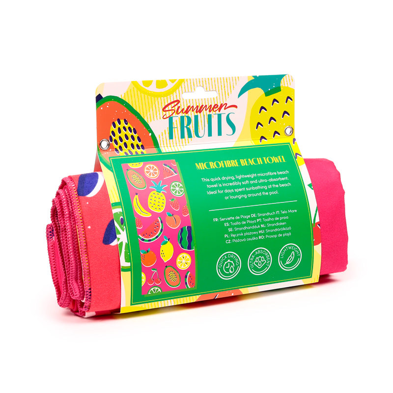 Summer Fruits Microfibre Beach Towel BTOW12