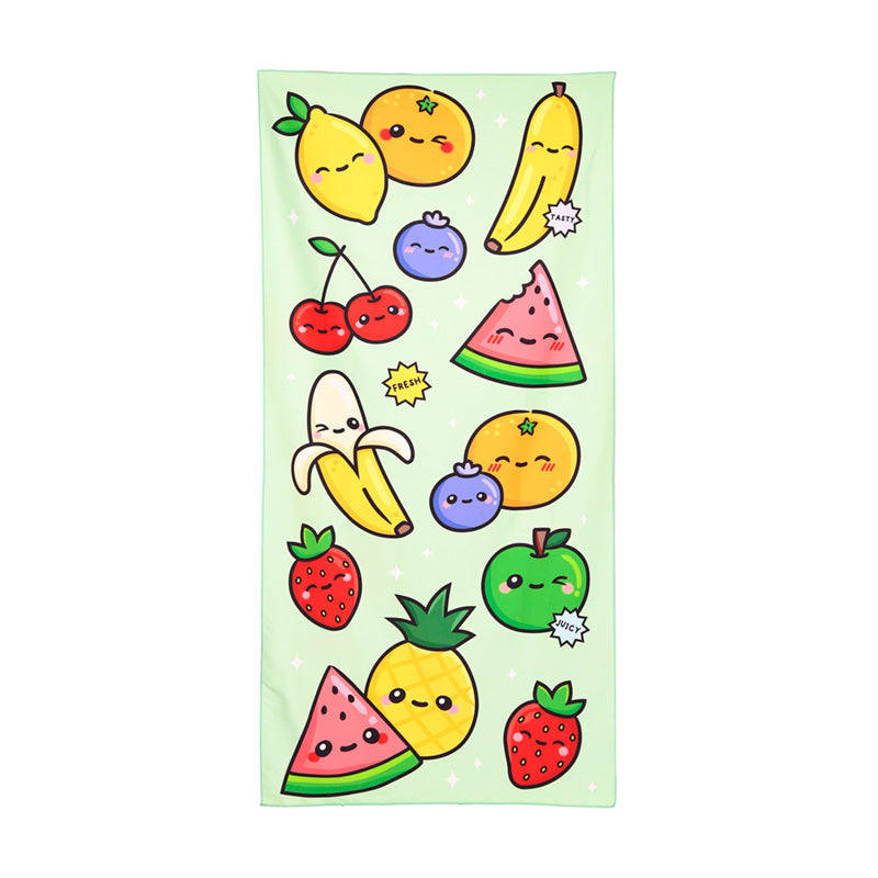 Foodiemals Watermelon & Summer Fruits Microfibre Beach Towel BTOW15