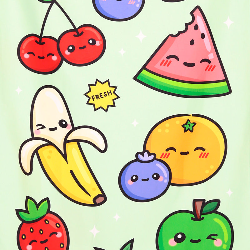 Foodiemals Watermelon & Summer Fruits Microfibre Beach Towel BTOW15