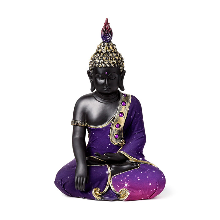 Purple & Black Thai Buddha Dream Meditation BUD389