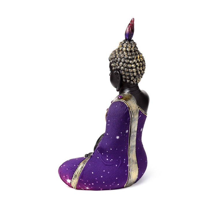 Purple & Black Thai Buddha Dream Meditation BUD389