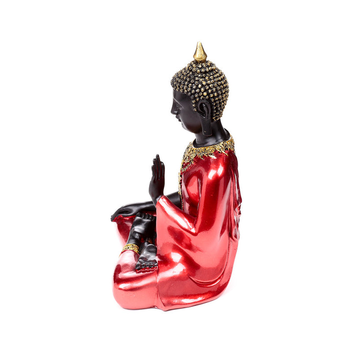Red, Black & Gold Thai Buddha Meditation BUD392