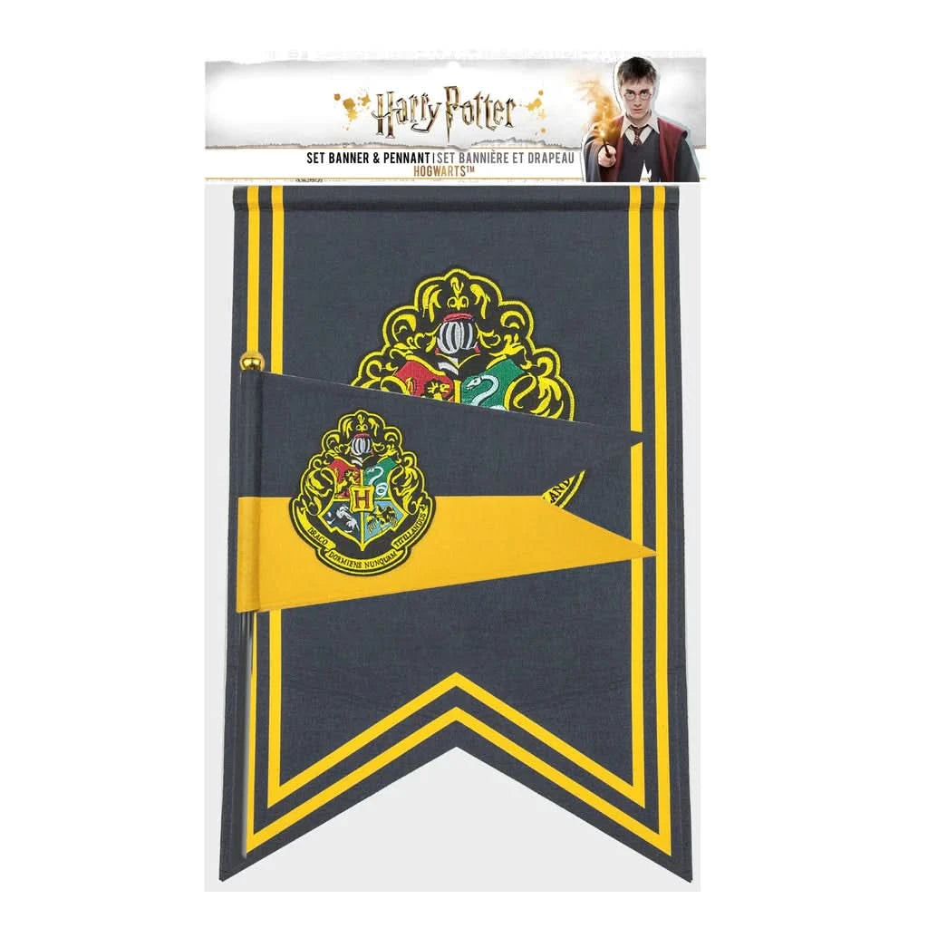 Harry Potter Banner Pennant Set - Hogwarts CR2110