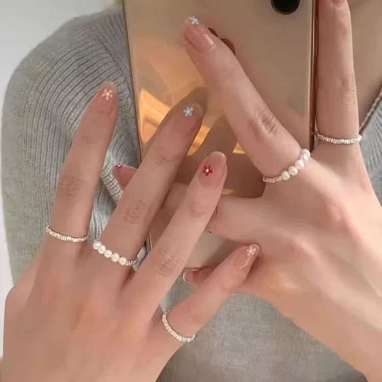 Barocco Pearls Silver Pieces Ring