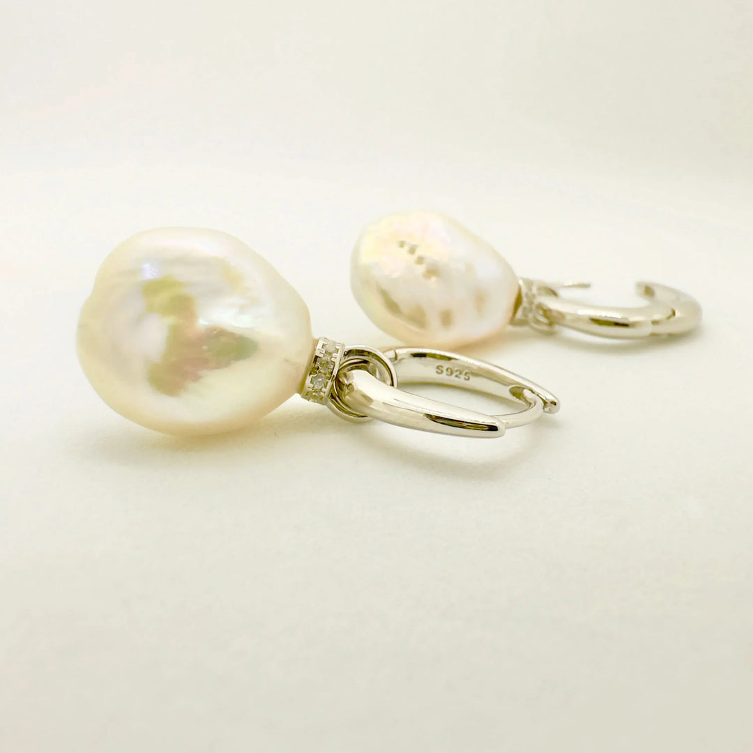 Baroque Pearls Detachable Earrings