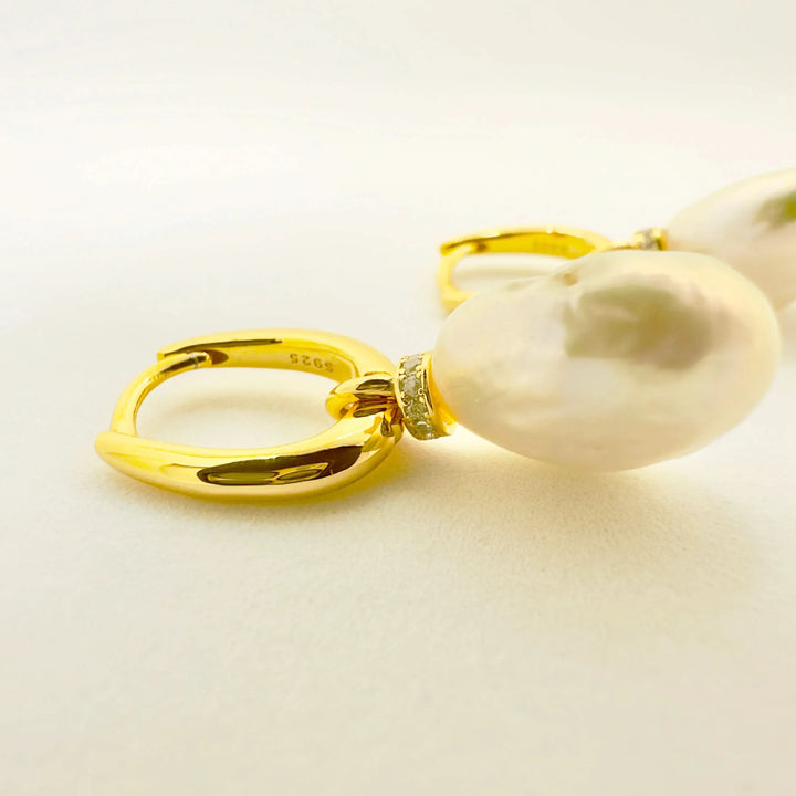 Baroque Pearls Detachable Earrings