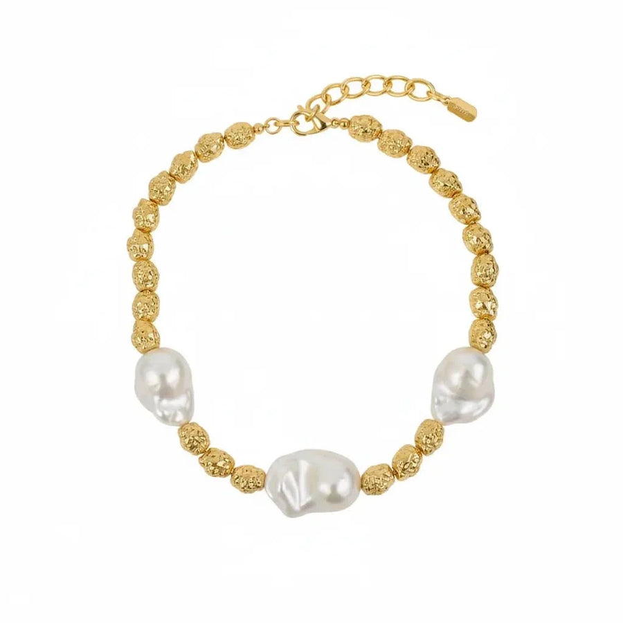 Baroque Pearl Necklace – One or Three Pearls