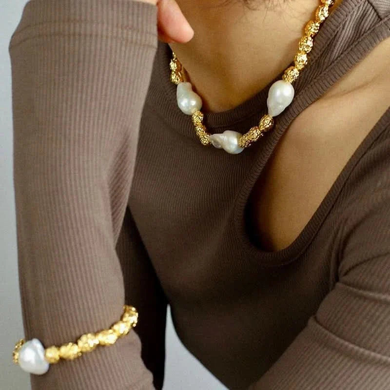 Baroque Pearl Bracelet