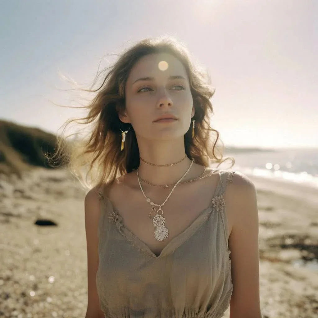 Baroque pearl gold vermeil hoop earrings