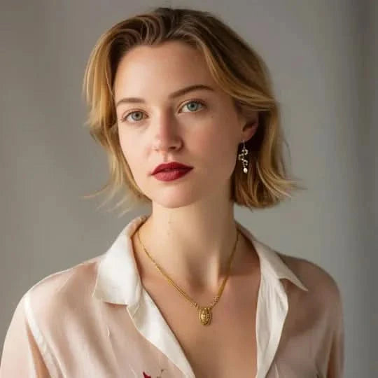 Looped Gold Vermeil Pearl Earrings