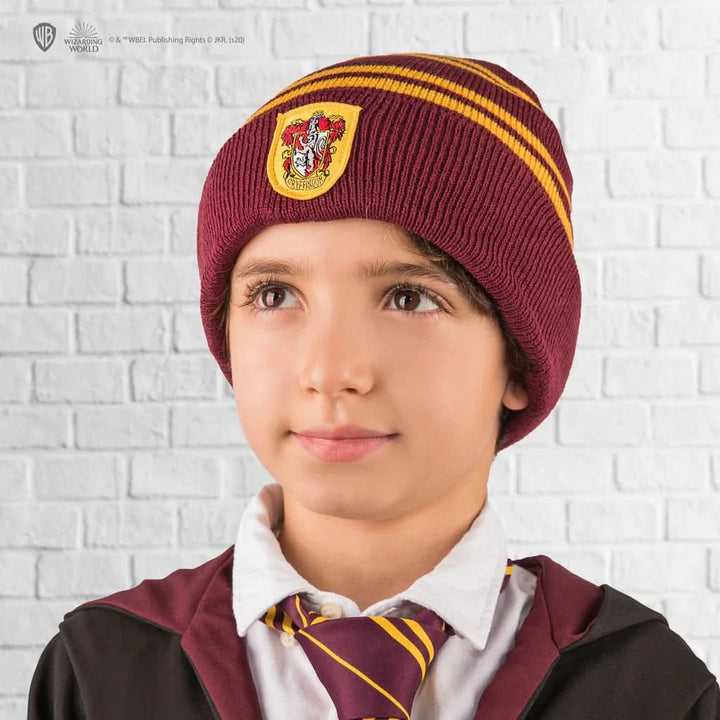 Kids Gryffindor Gloves And Beanie Set CR1321