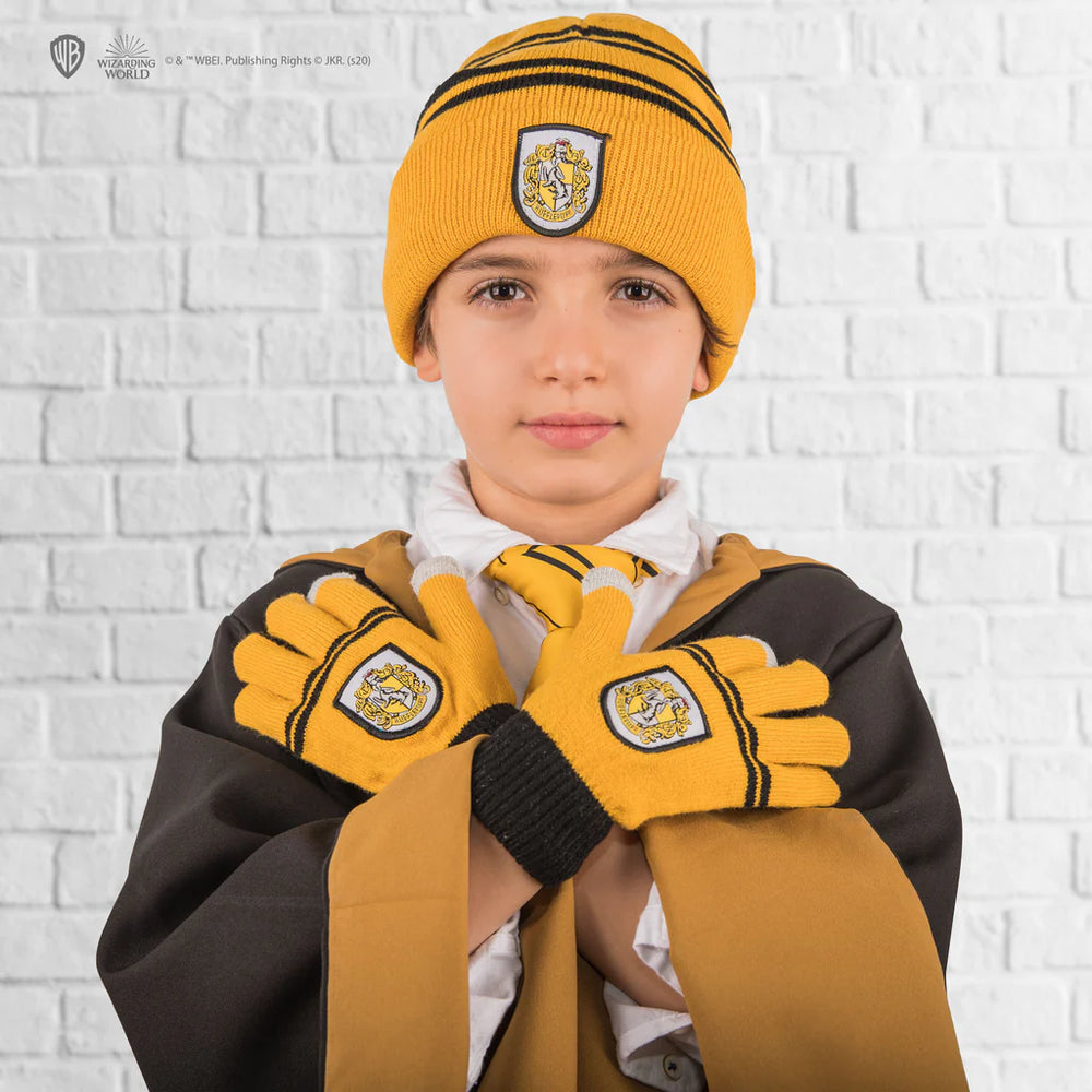 Harry Potter Beanie/Gloves Set for Kids Harry Potter Hufflepuff CR1324