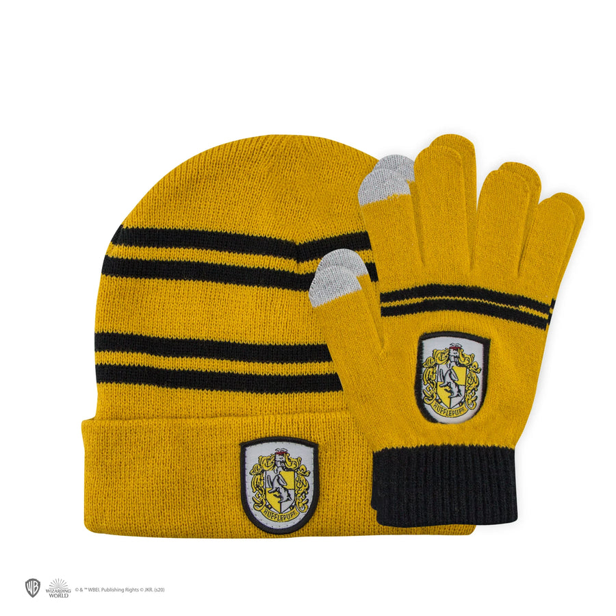 Harry Potter Beanie/Gloves Set for Kids Harry Potter Hufflepuff CR1324