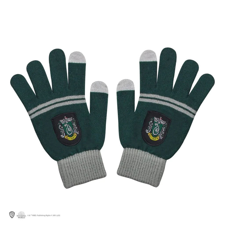 Kids Slytherin Gloves And Beanie Set CR1322
