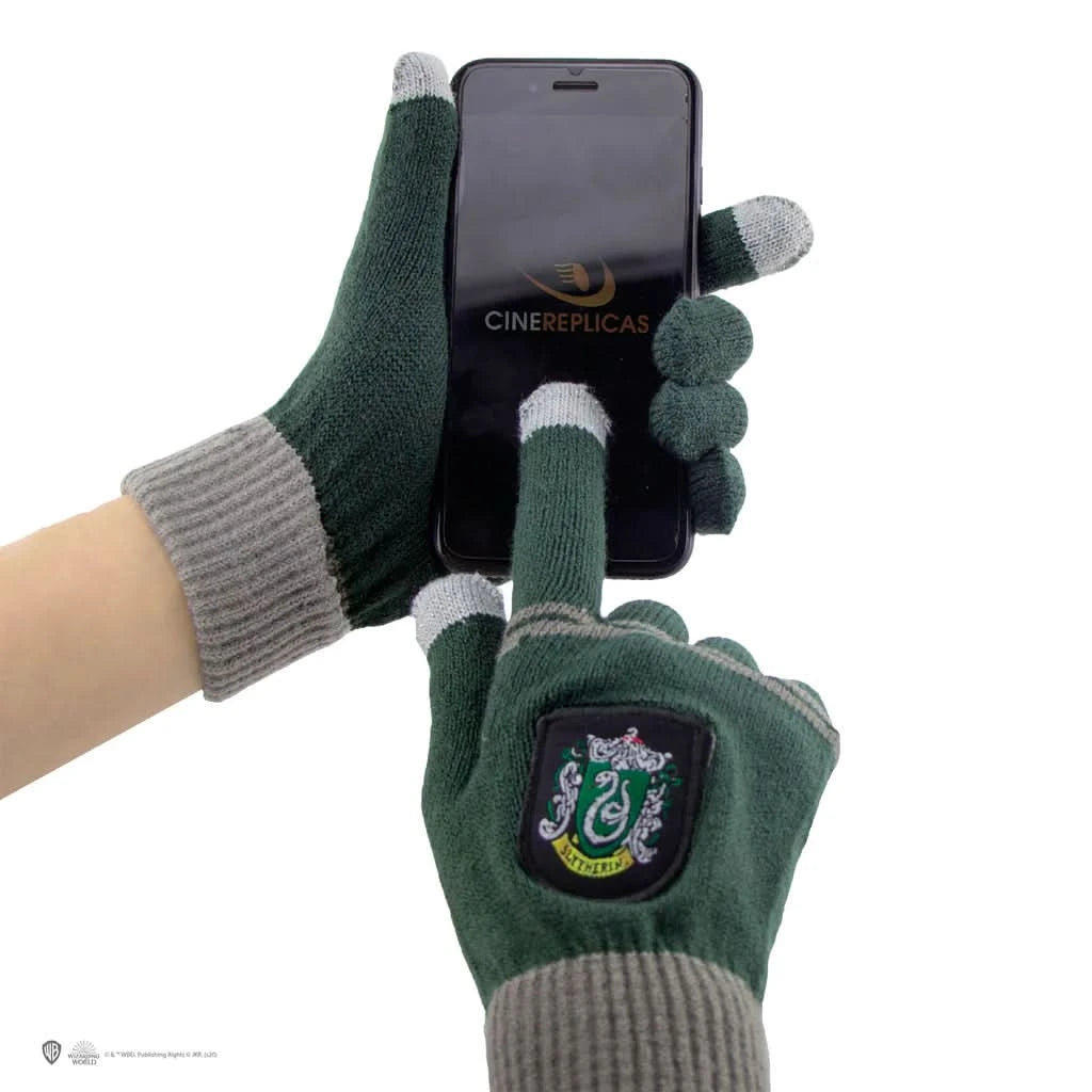 Kids Slytherin Gloves And Beanie Set CR1322