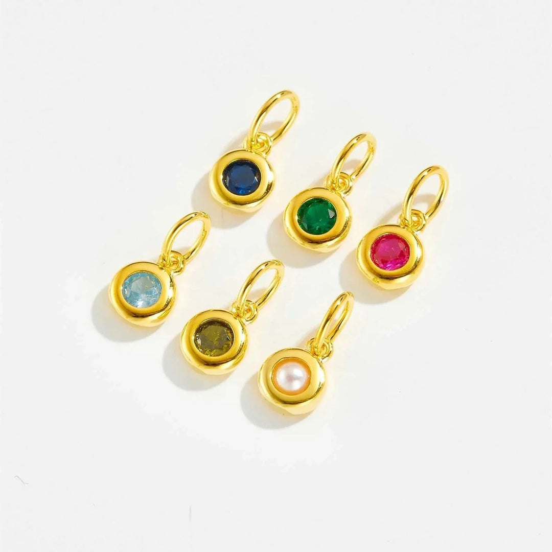 Birthstone Charm Pendants