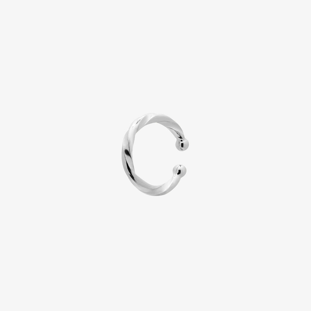 Twisted line ear cuff-4