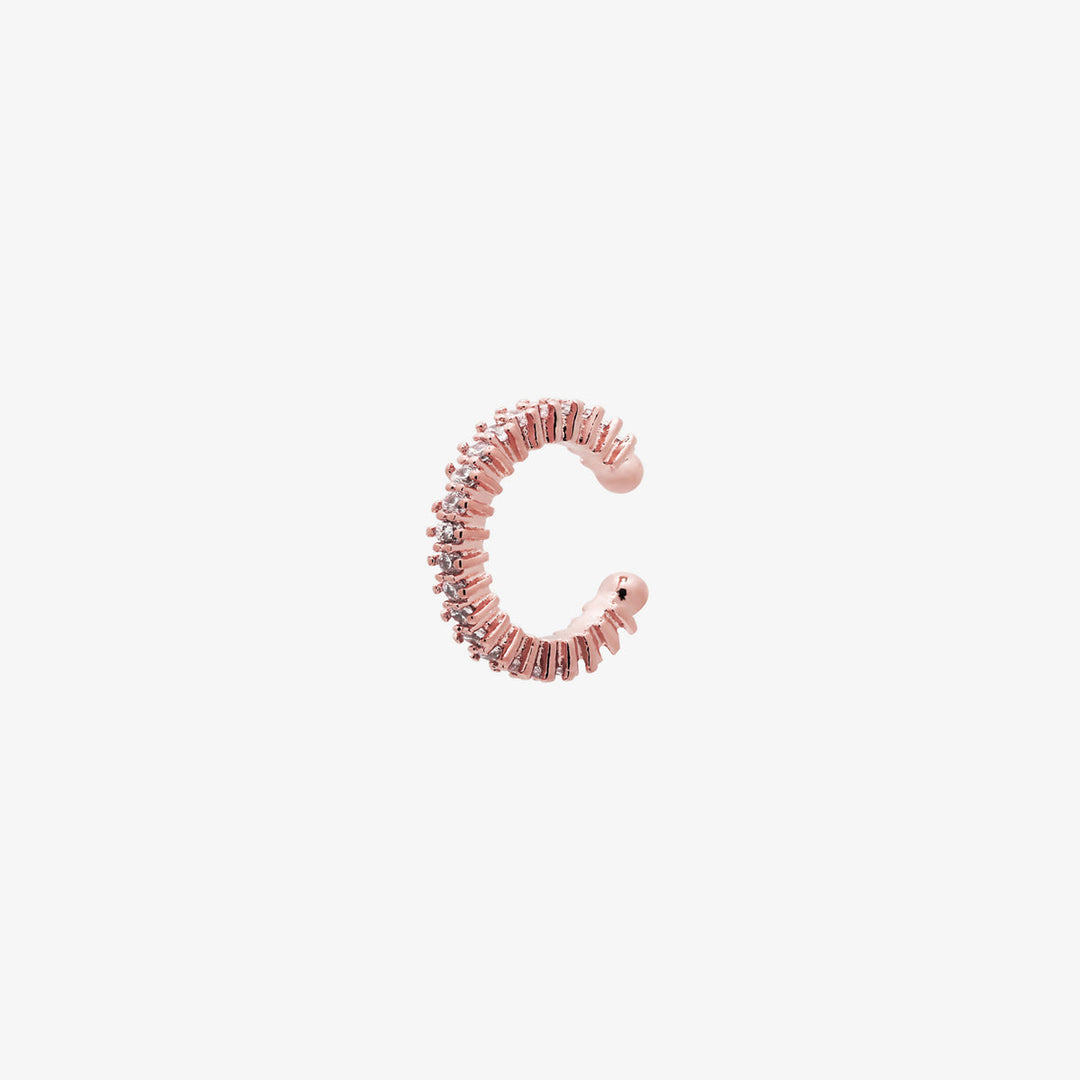 Simple Sparkle Ear Cuff-5