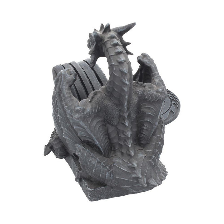 Dragons Lair Black Dragon Coaster Set C0795C4