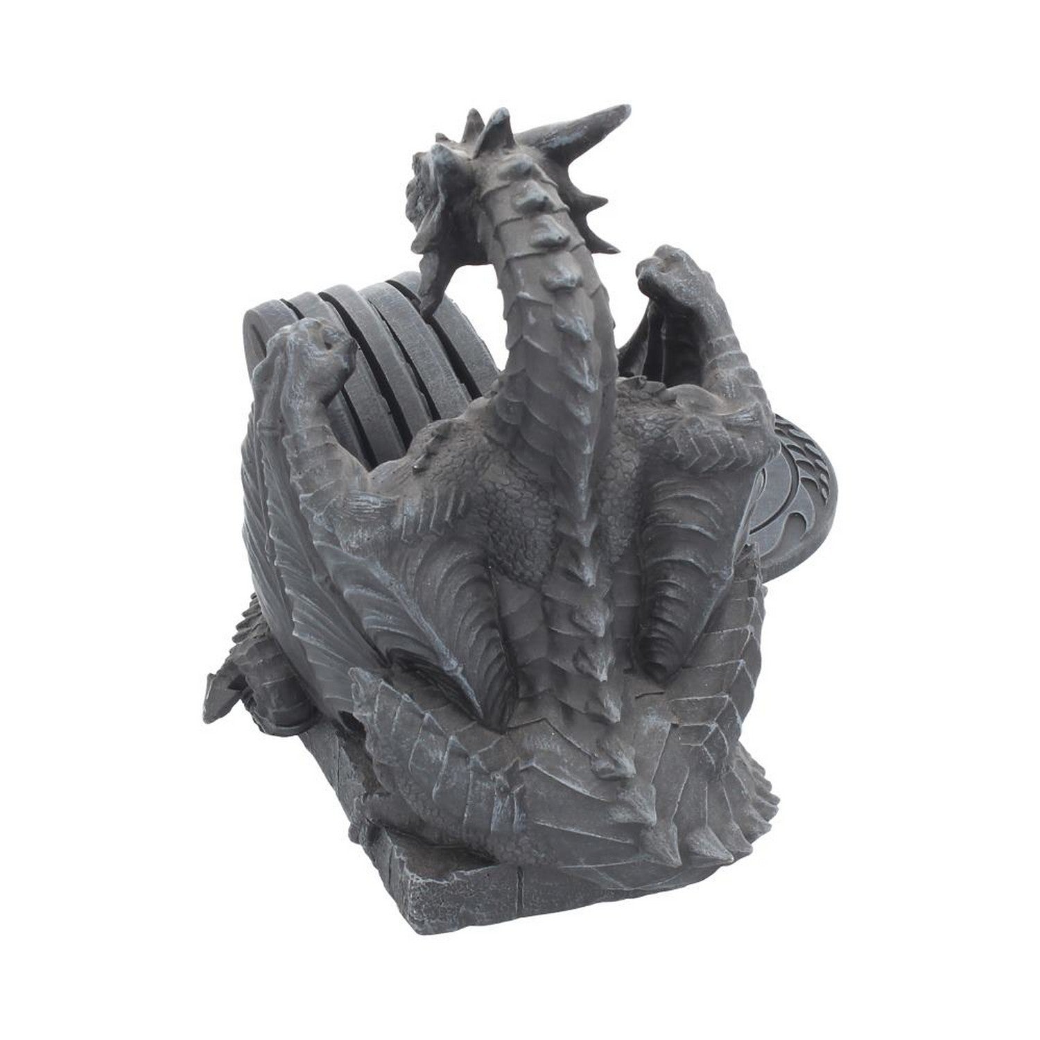 Dragons Lair Black Dragon Coaster Set C0795C4