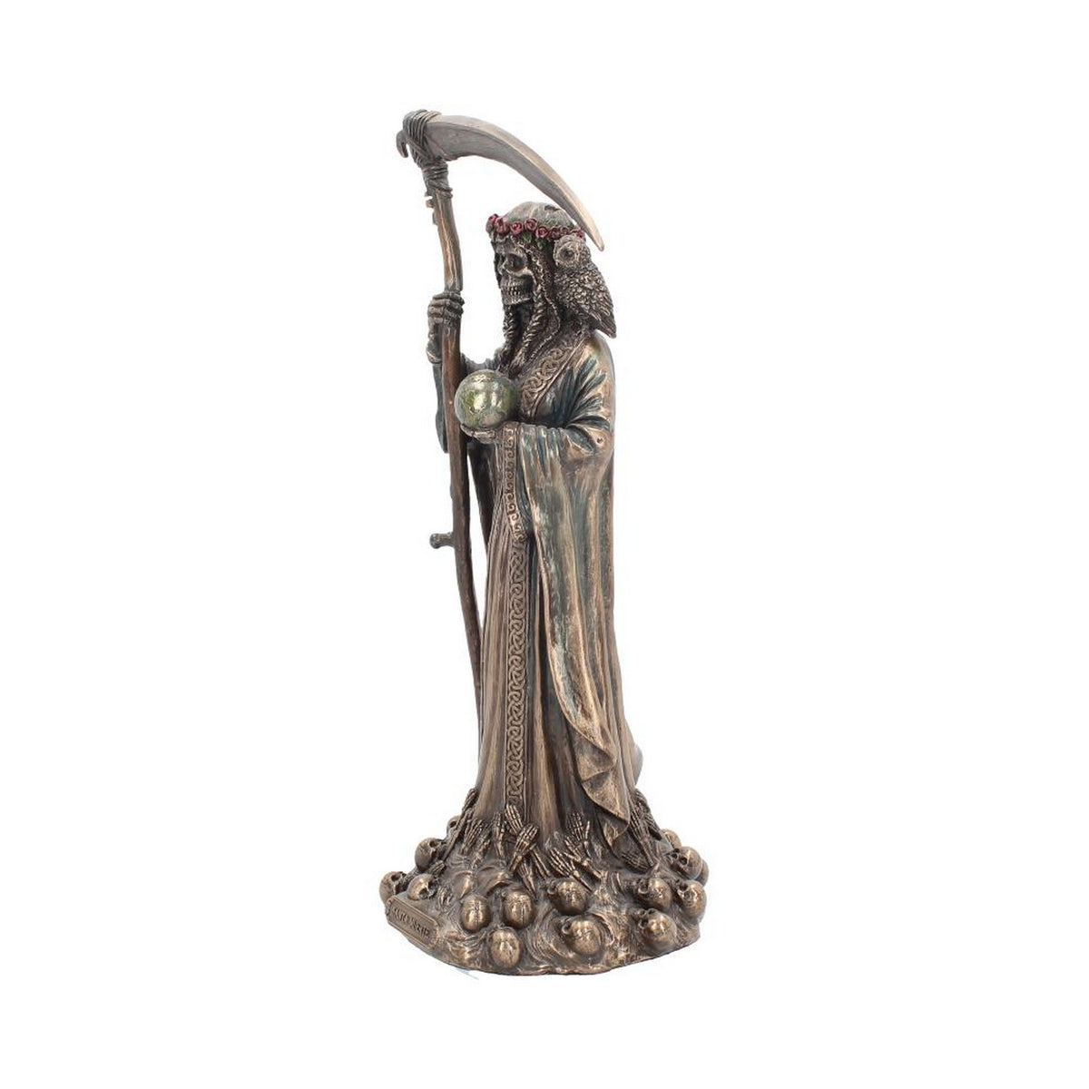 Santa Muerte Reaper Finished in Bronze 29cm C2425G6