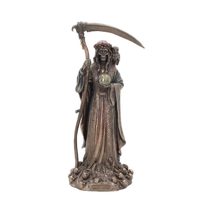 Santa Muerte Reaper Finished in Bronze 29cm C2425G6
