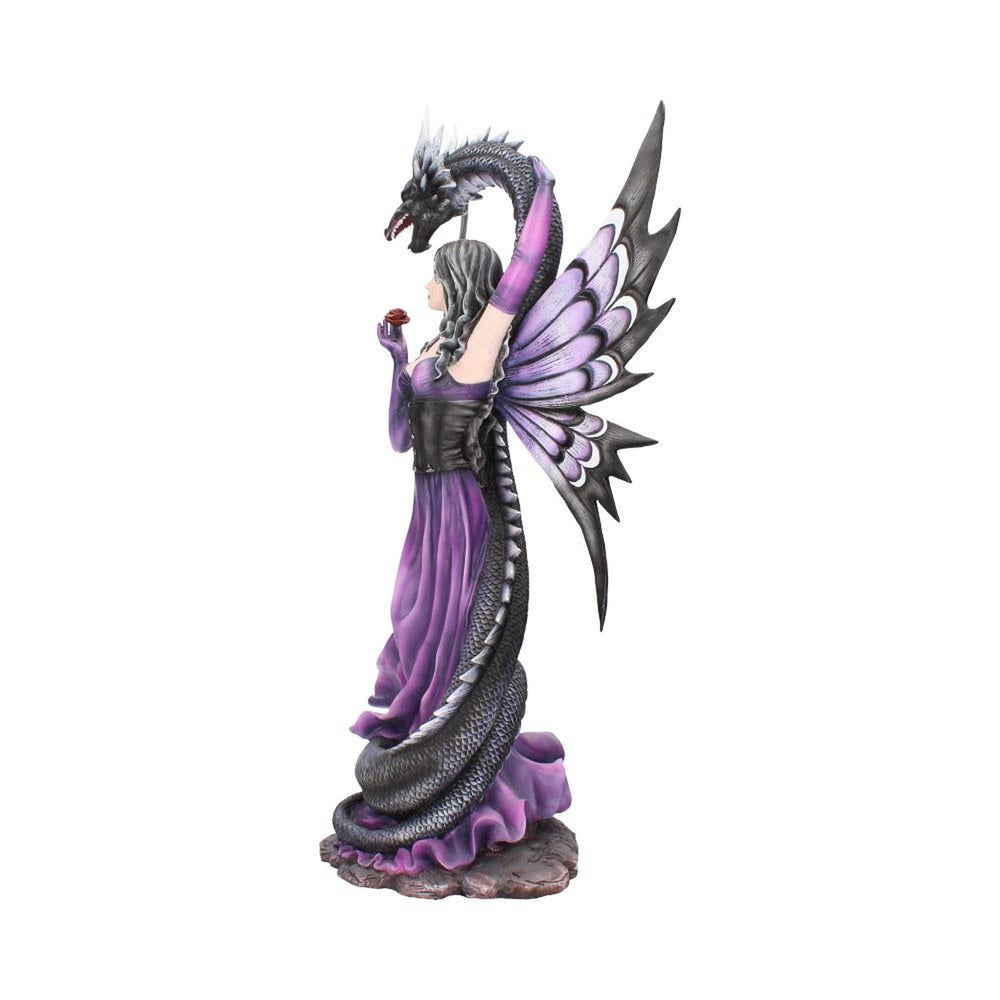Guardians Embrace Large Dark Fairy Dragon Ornament C2642G6