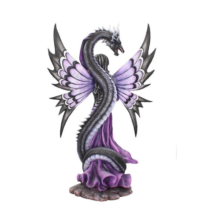 Guardians Embrace Large Dark Fairy Dragon Ornament C2642G6