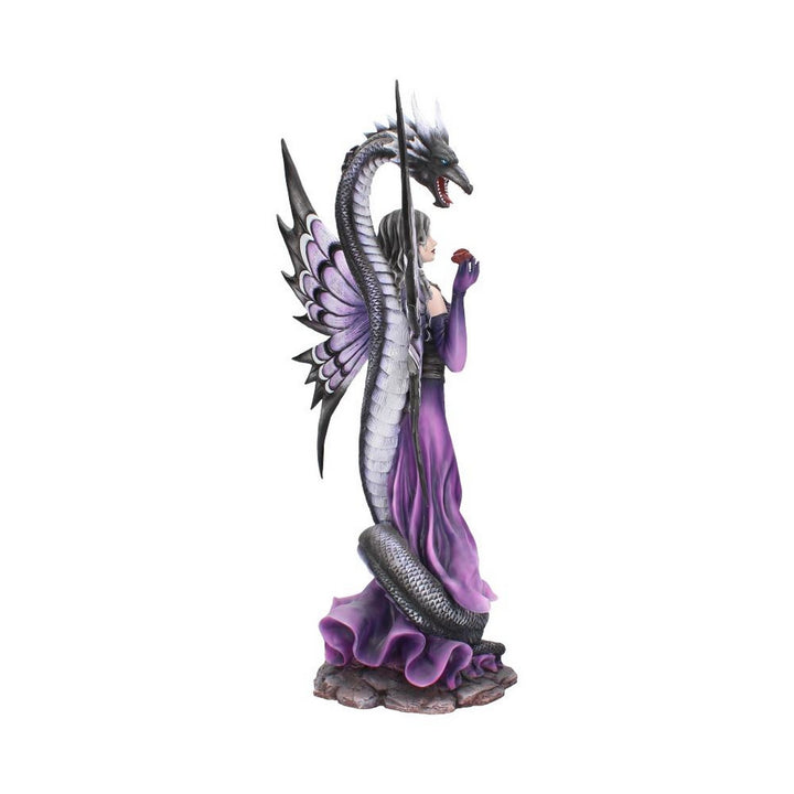 Guardians Embrace Large Dark Fairy Dragon Ornament C2642G6