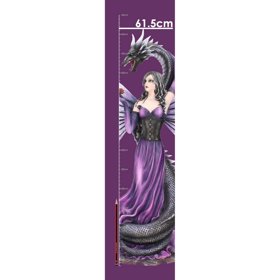 Guardians Embrace Large Dark Fairy Dragon Ornament C2642G6
