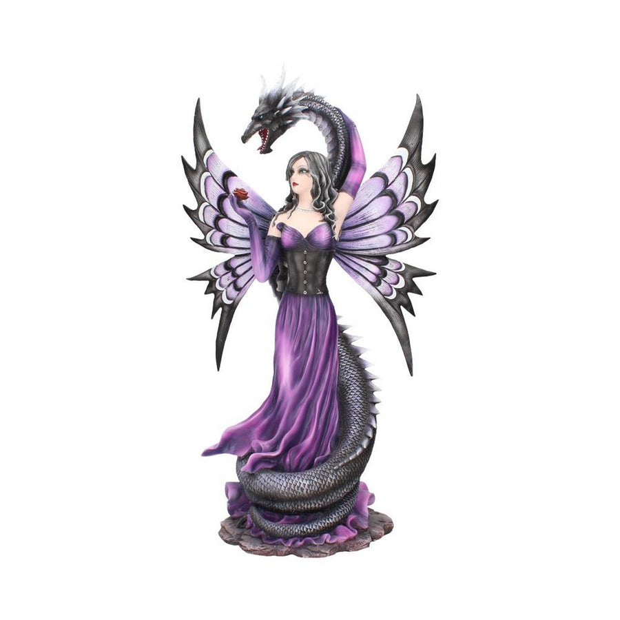 Guardians Embrace Large Dark Fairy Dragon Ornament C2642G6