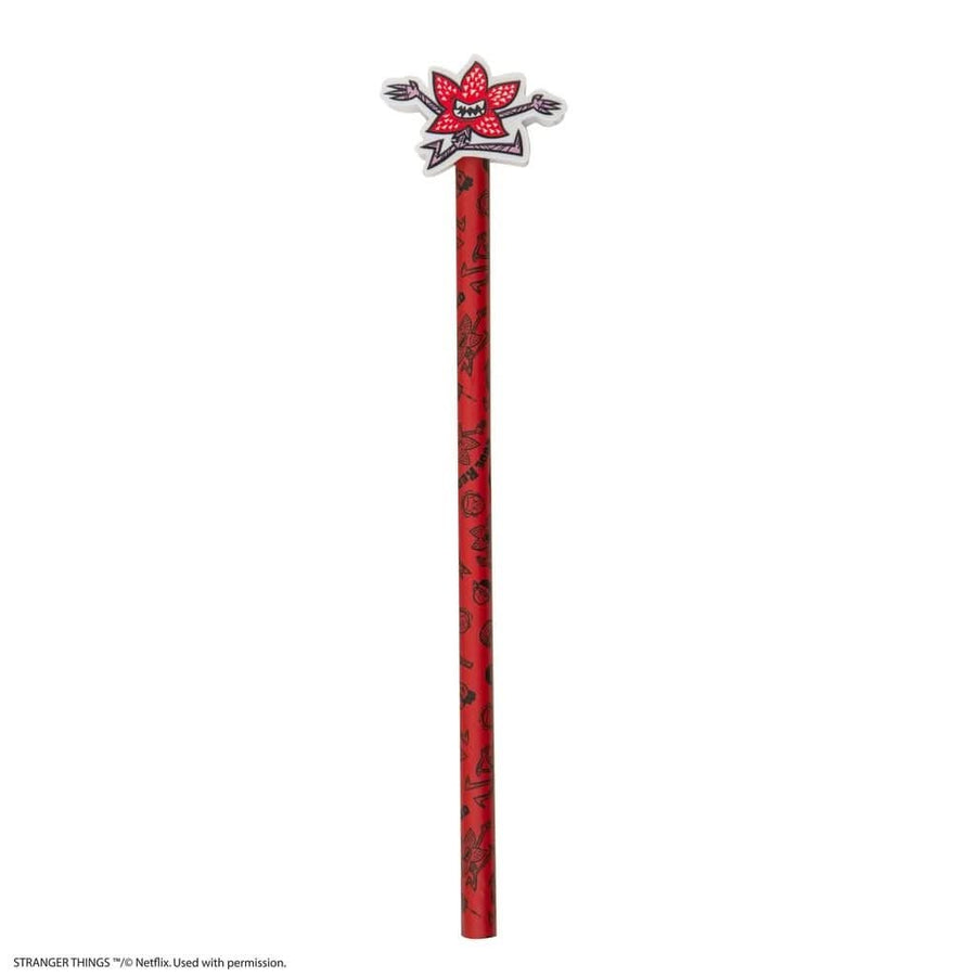 Stranger Things Pencil With Rubber Demogorgon CR5482