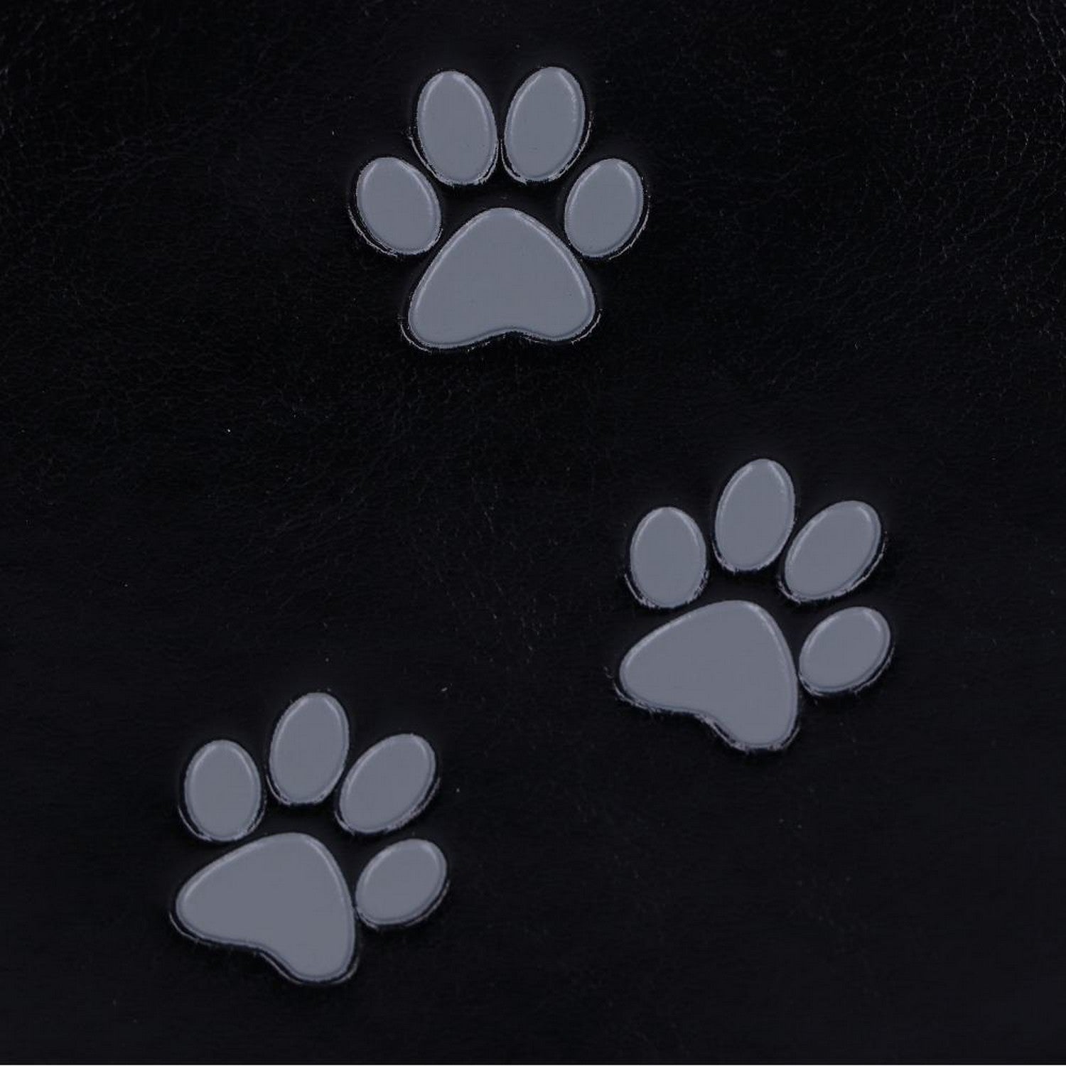 Black Lucky Cat Purse Embossed Eye Tail Wallet C3012H7