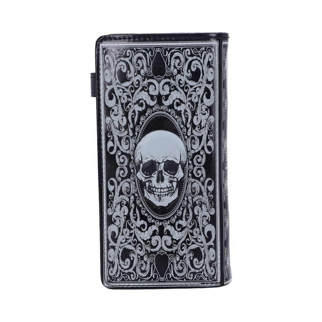 Skull Tarot Card Purse Embossed Wallet C3550J7