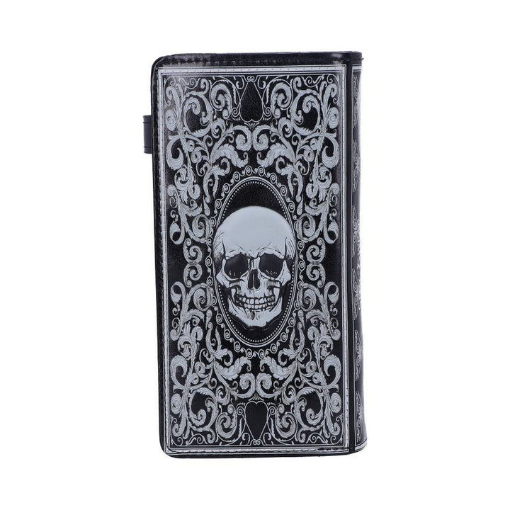 Skull Tarot Card Purse Embossed Wallet C3550J7