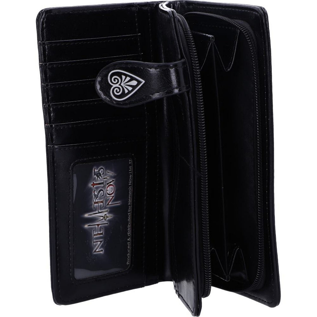 Skull Tarot Card Purse Embossed Wallet C3550J7