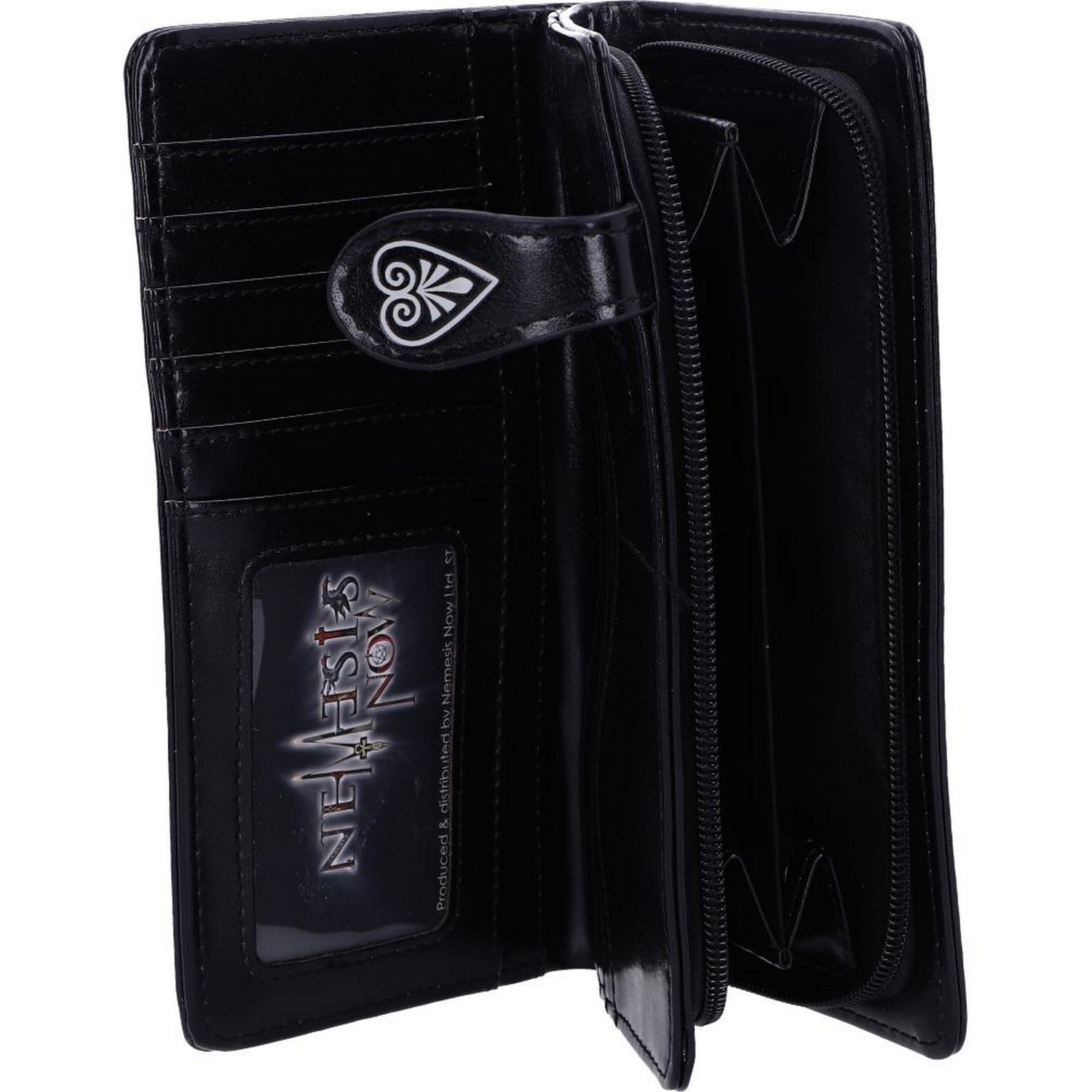 Skull Tarot Card Purse Embossed Wallet C3550J7