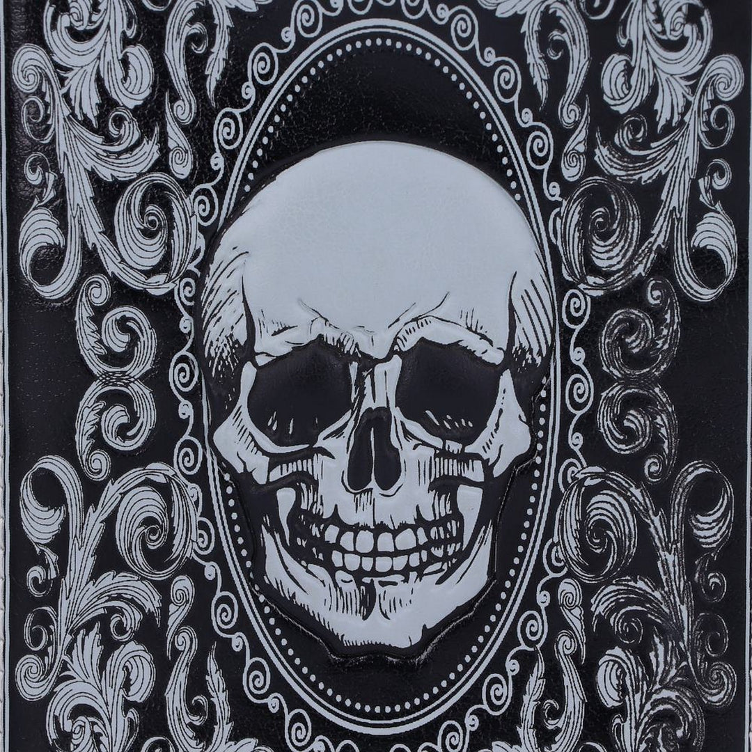 Skull Tarot Card Purse Embossed Wallet C3550J7