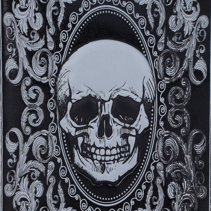 Skull Tarot Card Purse Embossed Wallet C3550J7