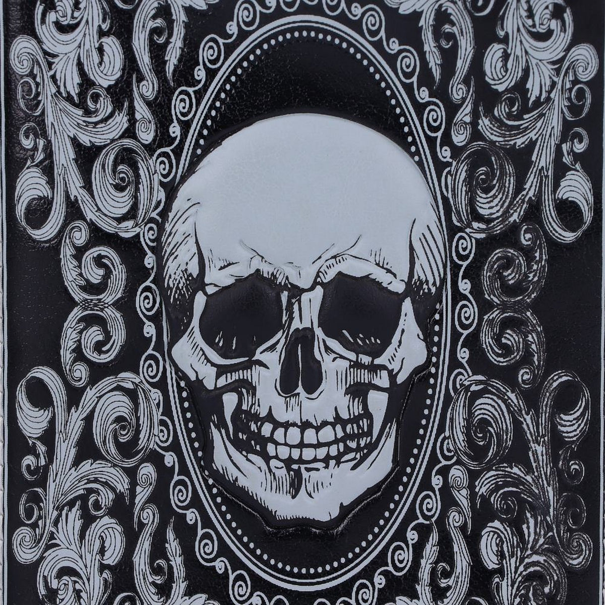 Skull Tarot Card Purse Embossed Wallet C3550J7