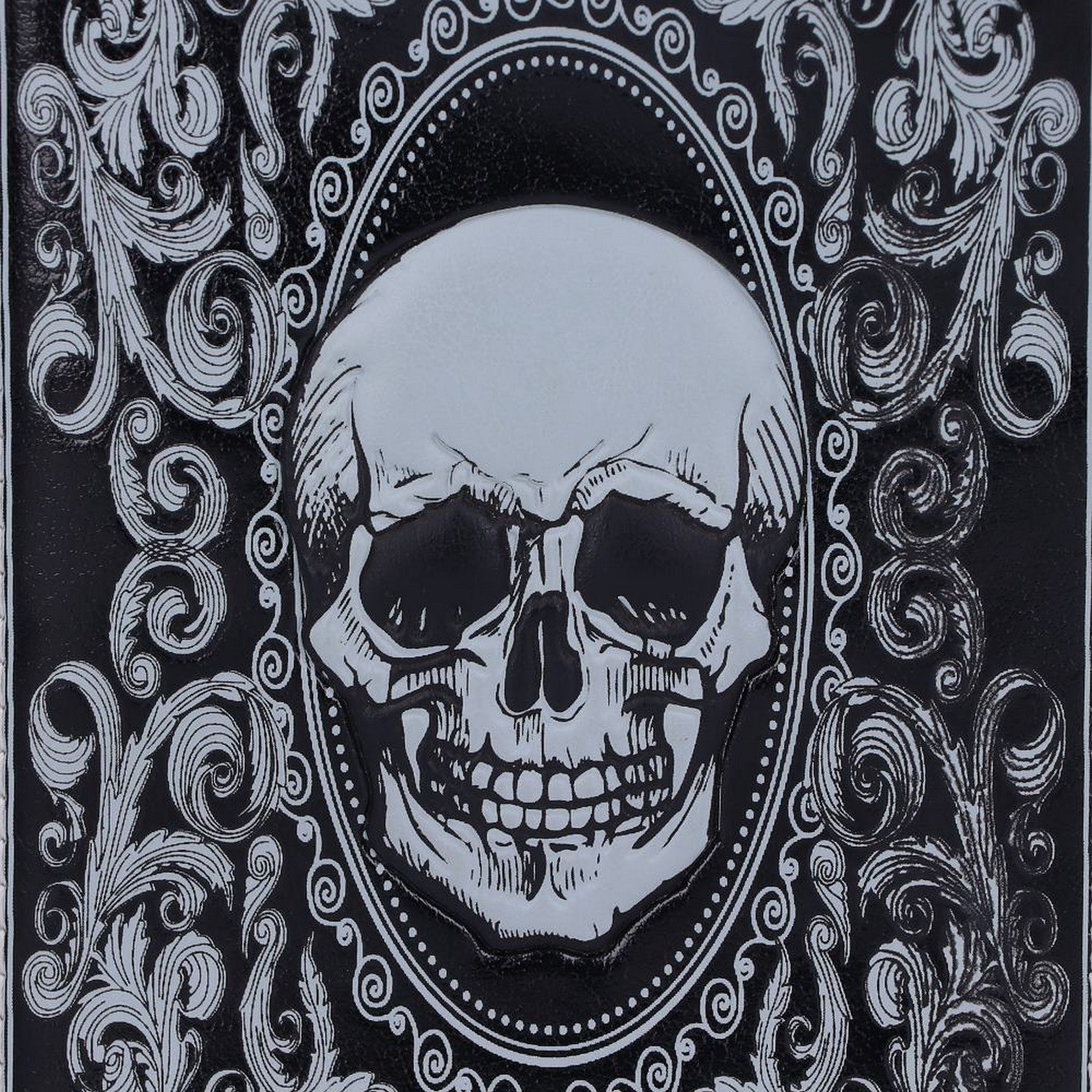 Skull Tarot Card Purse Embossed Wallet C3550J7