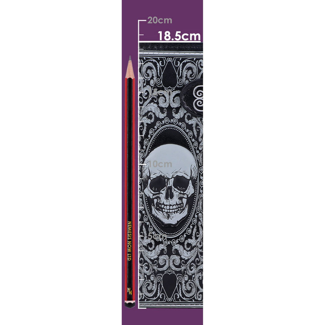 Skull Tarot Card Purse Embossed Wallet C3550J7